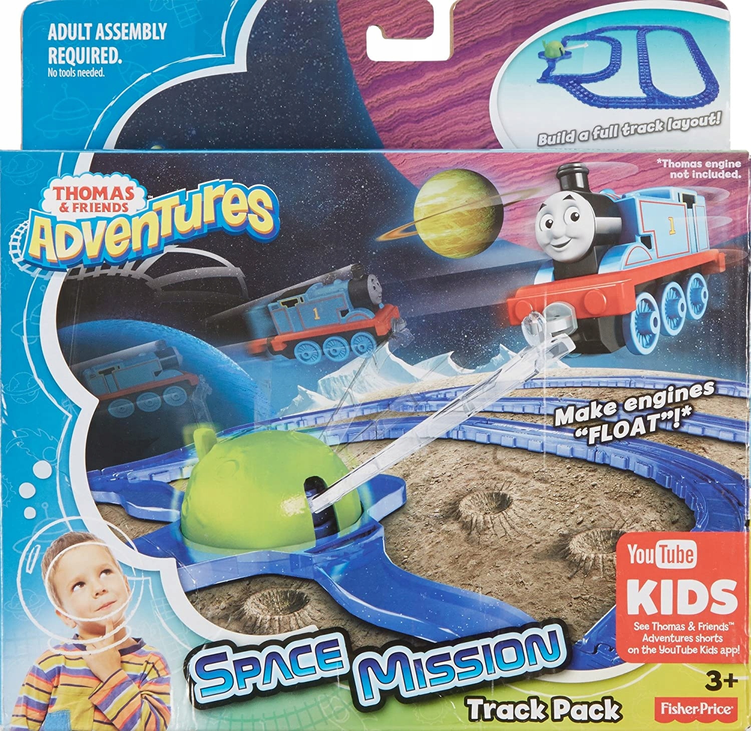 Tomek&Friends Space Mission Fisher Price DVT17 – Zabawka dla małych odkrywców