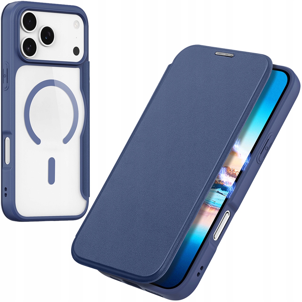 Etui z klapką DuxDucis Skin X Pro MagSafe do iPhone 17 Pro – Elegancka ochrona dla Twojego smartfona
