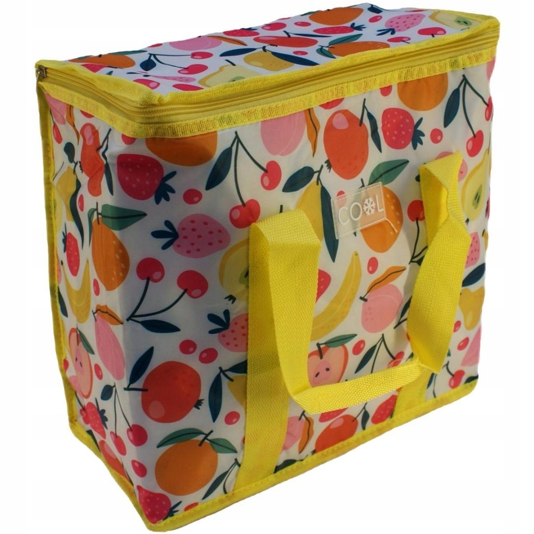 Torba termiczna 16L Fruit Yellow – Idealna na wycieczki i pikniki