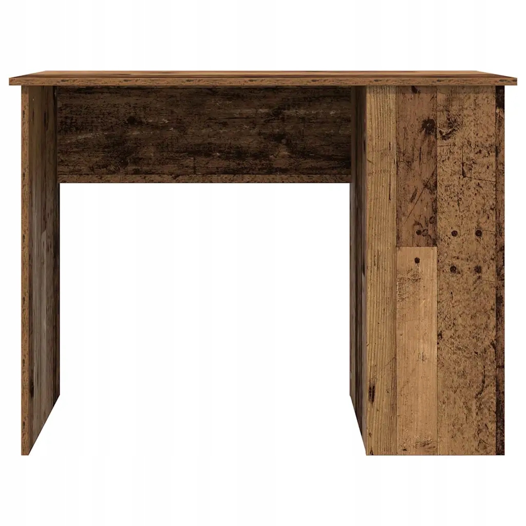 Biurko z Półkami Stare Drewno 100x55x75 cm – Elegancja i Funkcjonalność w Twoim Gabinecie