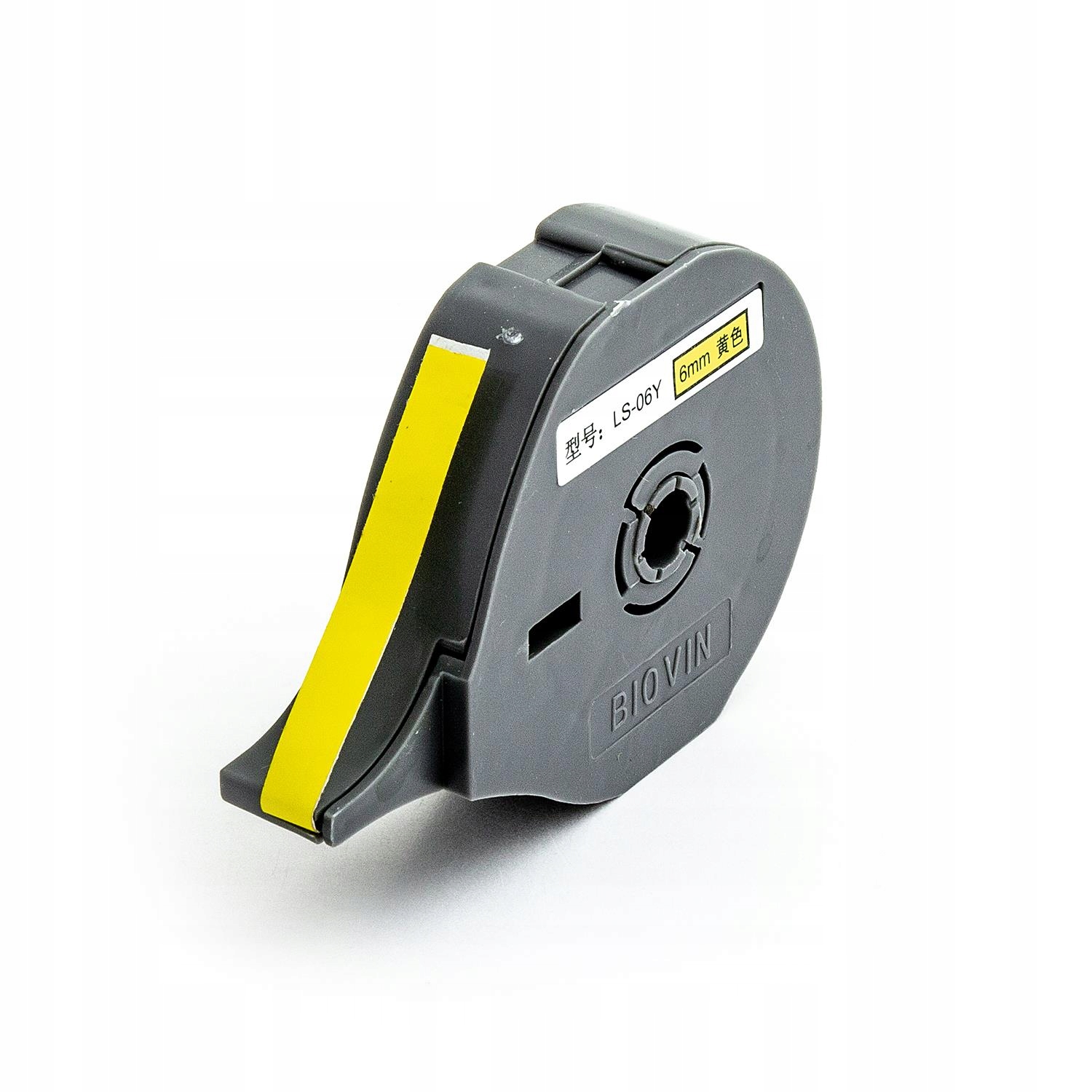 Taśma samoprzylepna BIOVIN 6mm 8m kaseta LS-06Y – Niezawodne rozwiązanie do biura i domu