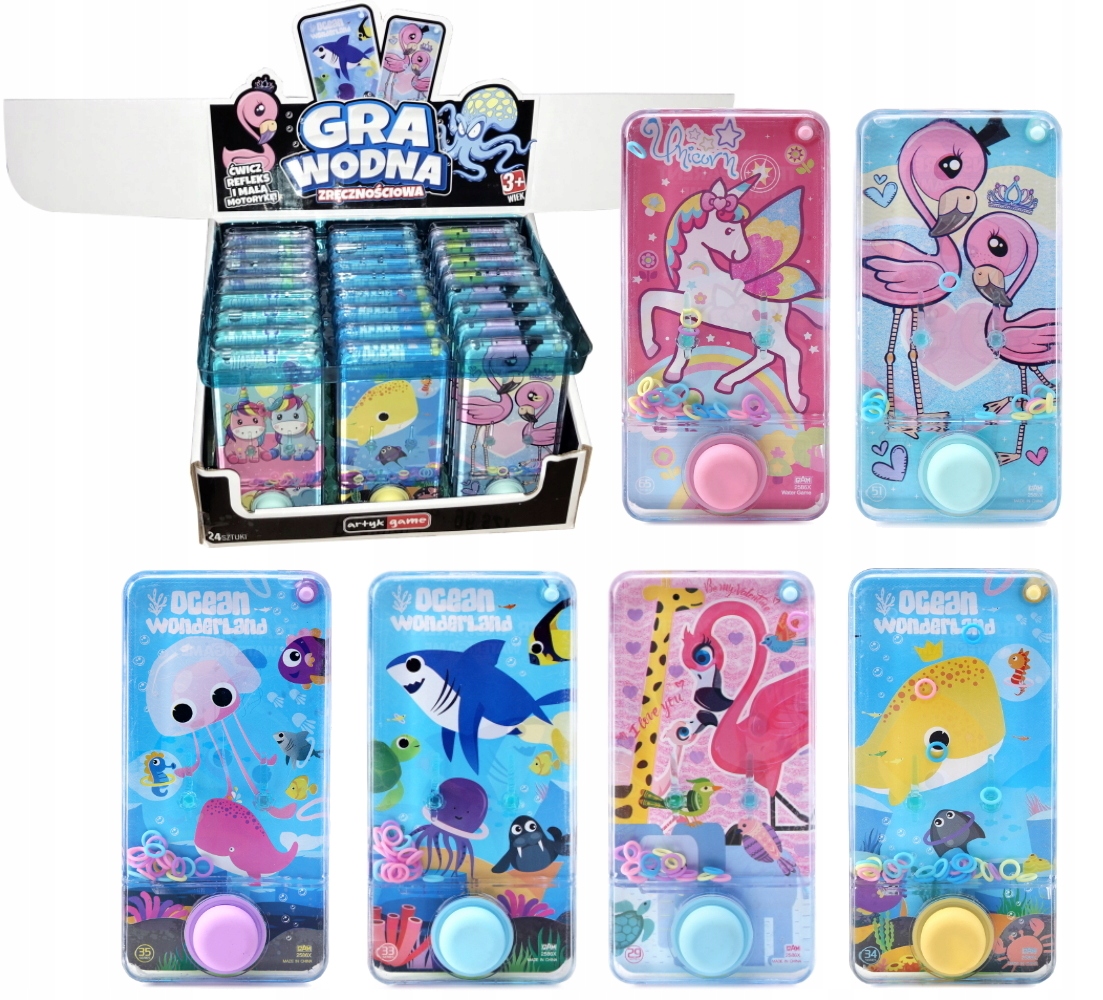 Kultowa gra wodna – Ćwiczenie refleksu i małej motoryki