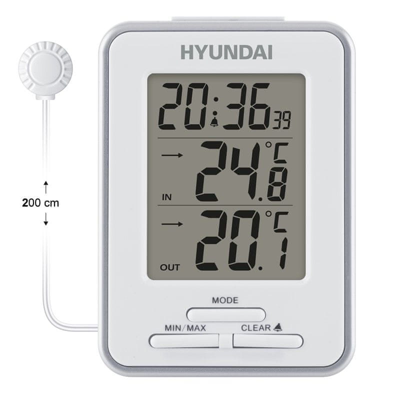 Wyraźny wyświetlacz LCD i funkcje alarmu