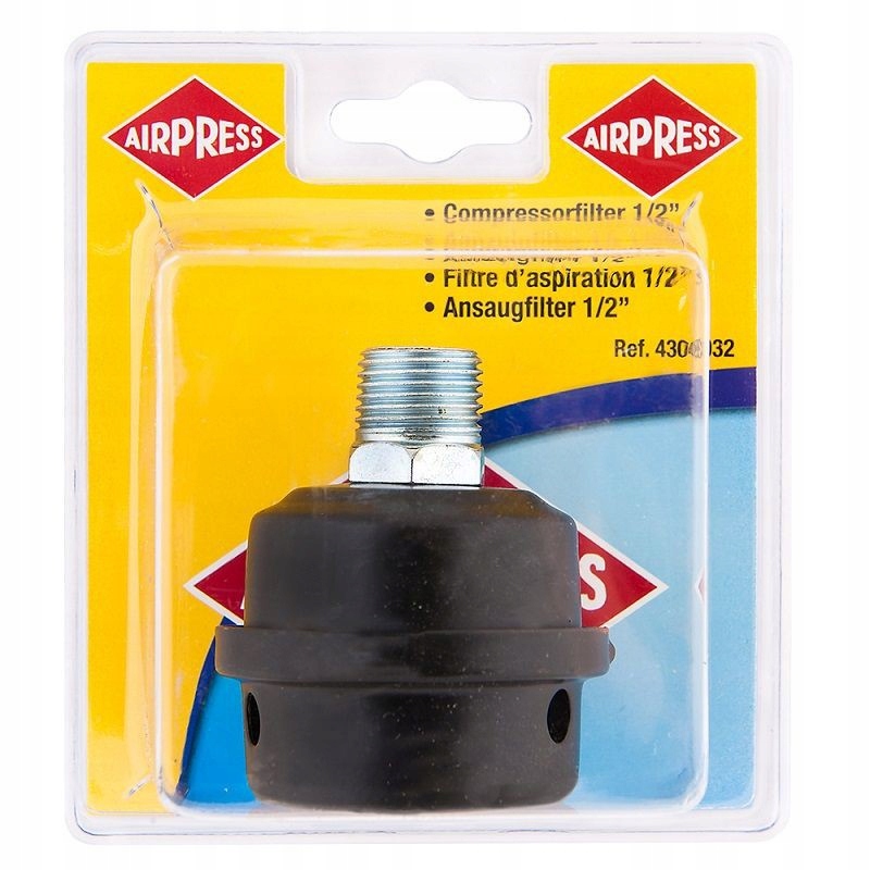 Filtr powietrza zassawny 1/2'' – Ochrona i wydłużenie żywotności sprzętu