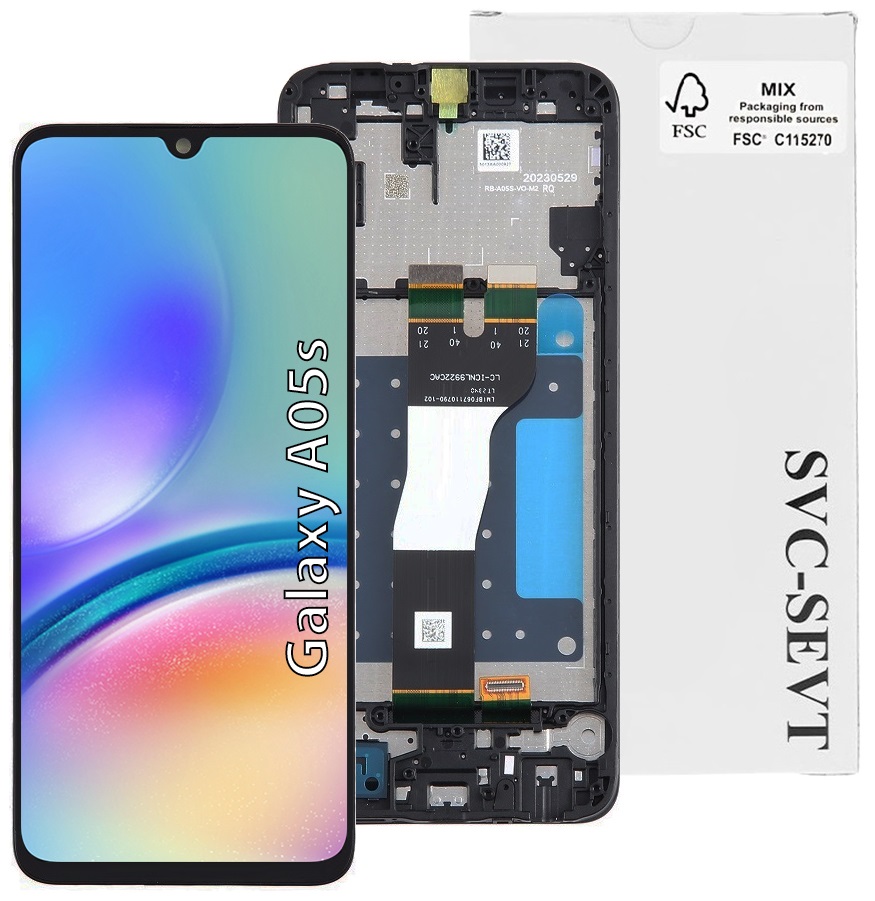 Wyświetlacz Oryginalny w Ramce do Samsung Galaxy A05S – Najwyższa Jakość Obrazu
