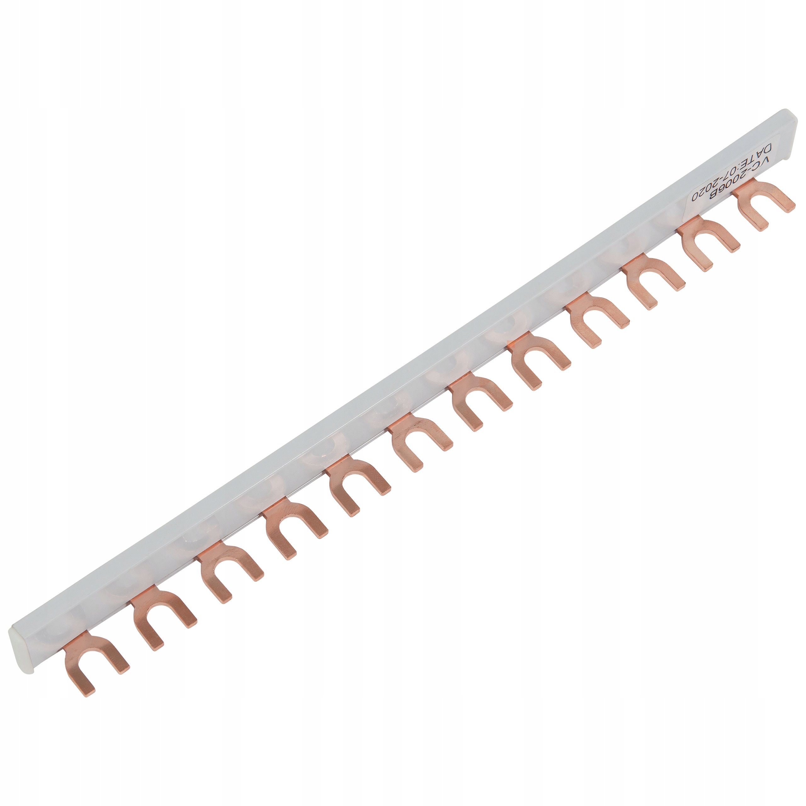 Szyna łączeniowa 1F TYP-U 10MM2 12 modułów - Bemko