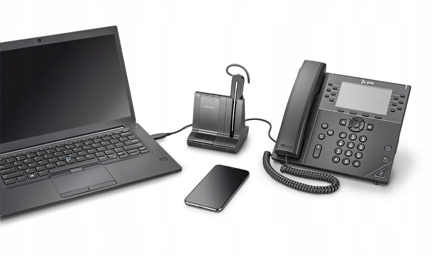 Plantronics SAVI 8240 OFFICE – Bezprzewodowy zestaw słuchawkowy DECT