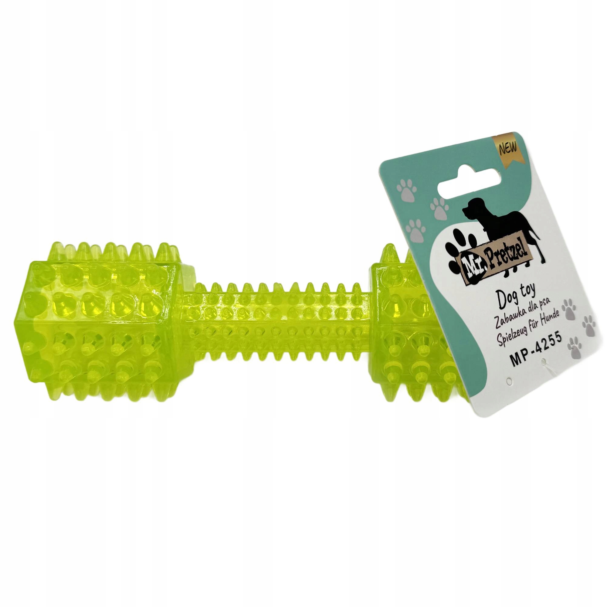 Mr. Pretzel Hantel 18cm – Idealny gryzak dla Twojego psa