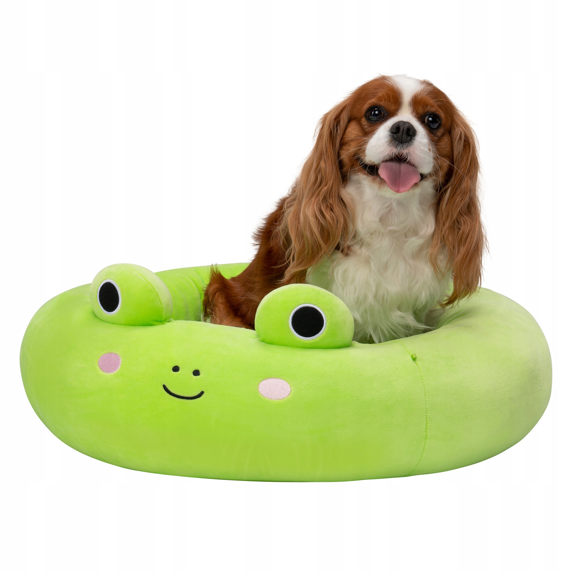 SQUISHMALLOWS MIĘKKIE LEGOWISKO DLA PSA KOTA ŻABA WENDY 60 CM – Komfortowe miejsce dla Twojego pupila