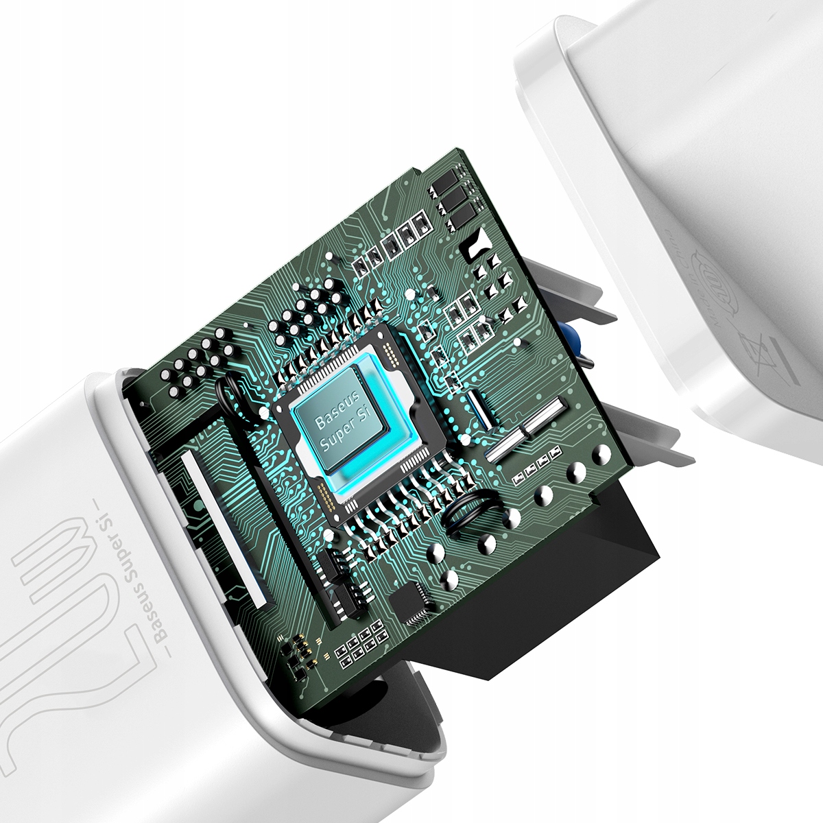 Zestaw zawiera kabel USB-C do Lightning o długości 1m