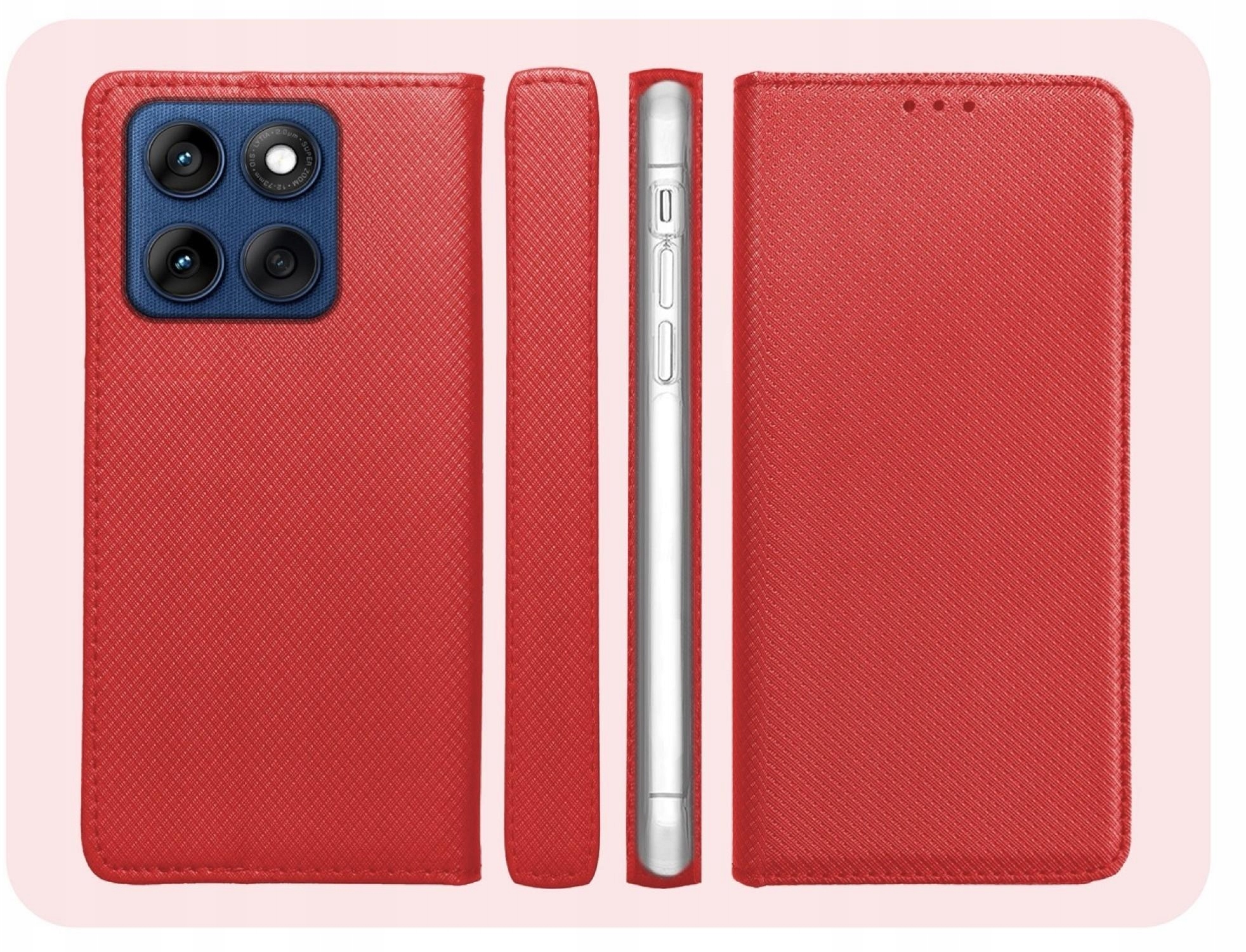 Etui z Klapką Do Motorola Edge 60 / 60 Fusion / 60 Pro 5G – Elegancja i Ochrona