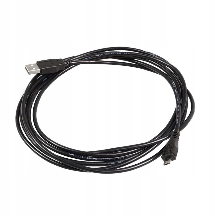 Kabel USB-A - microUSB 1.5 m Czarny (MCTV-758) – Idealne rozwiązanie do ładowania i synchronizacji