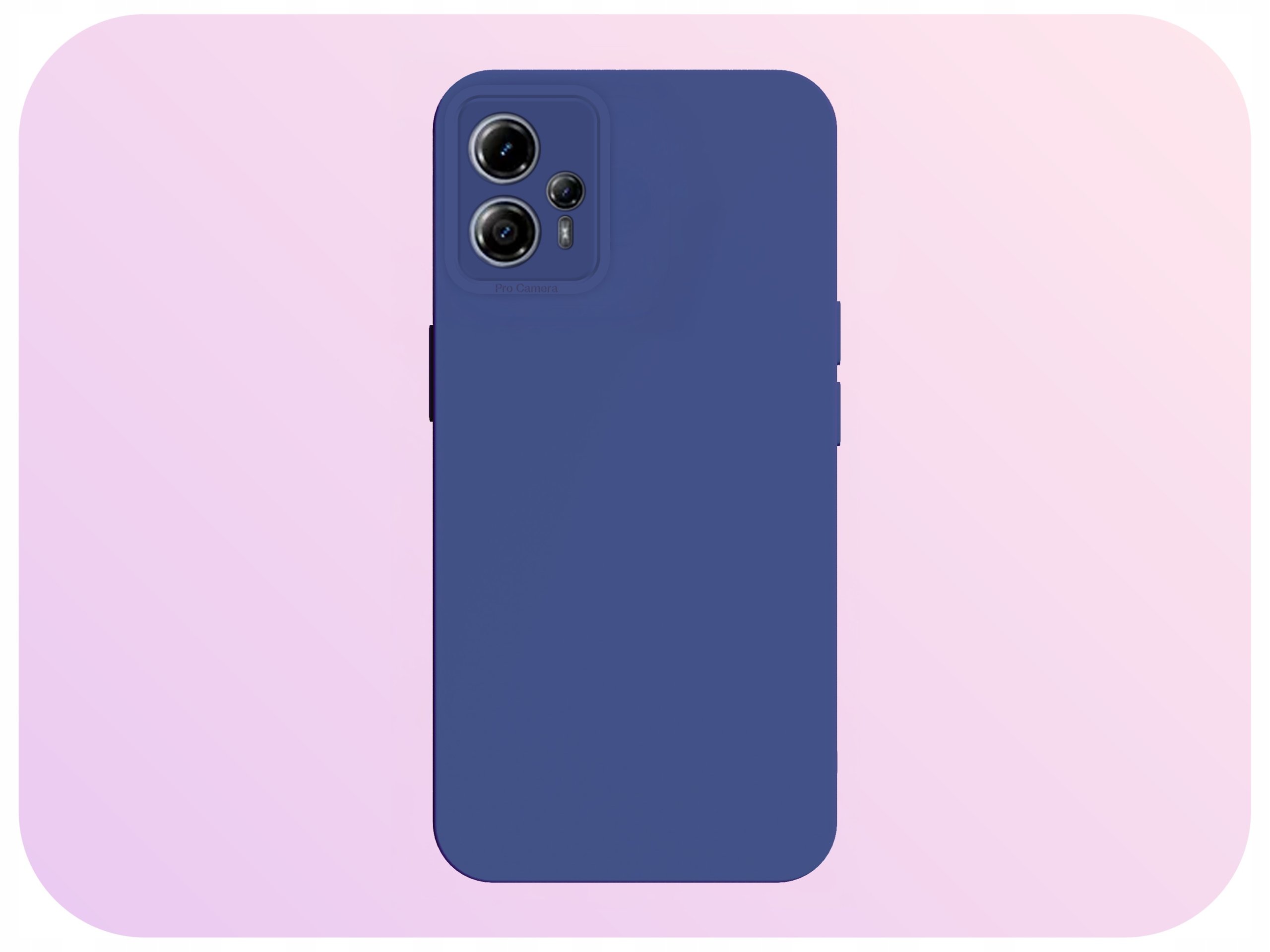 Stylowe matowe wykończenie – Granatowe etui dla Twojego smartfona