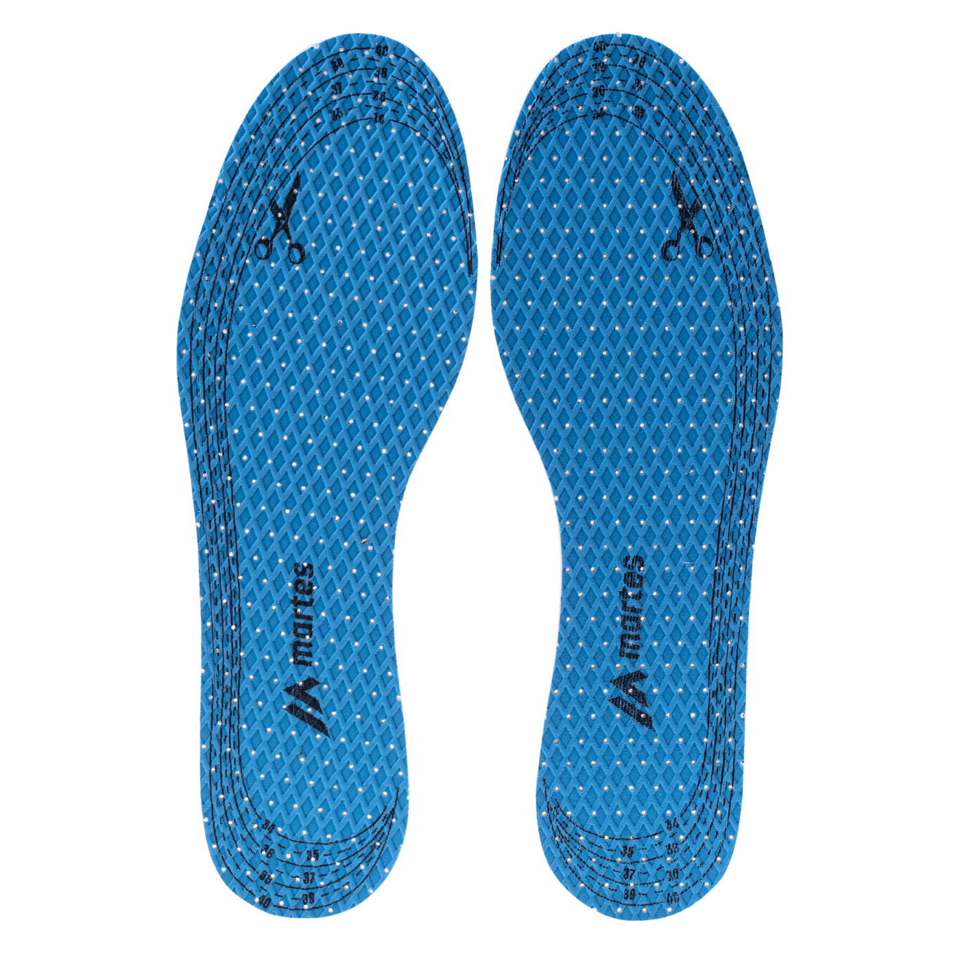 Cechy wkładek: cyrkulacja powietrza i antypoślizgowość