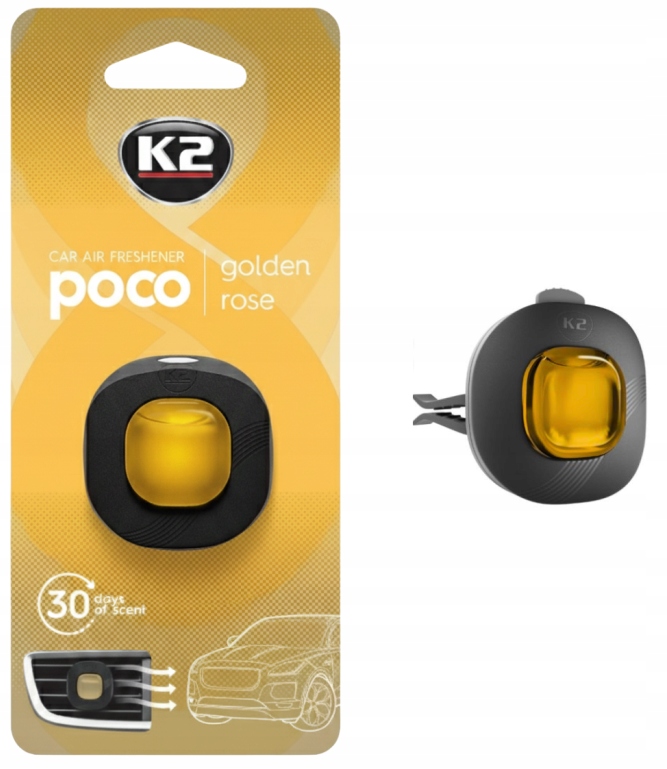 Dyskretne mocowanie na kratce nawiewu