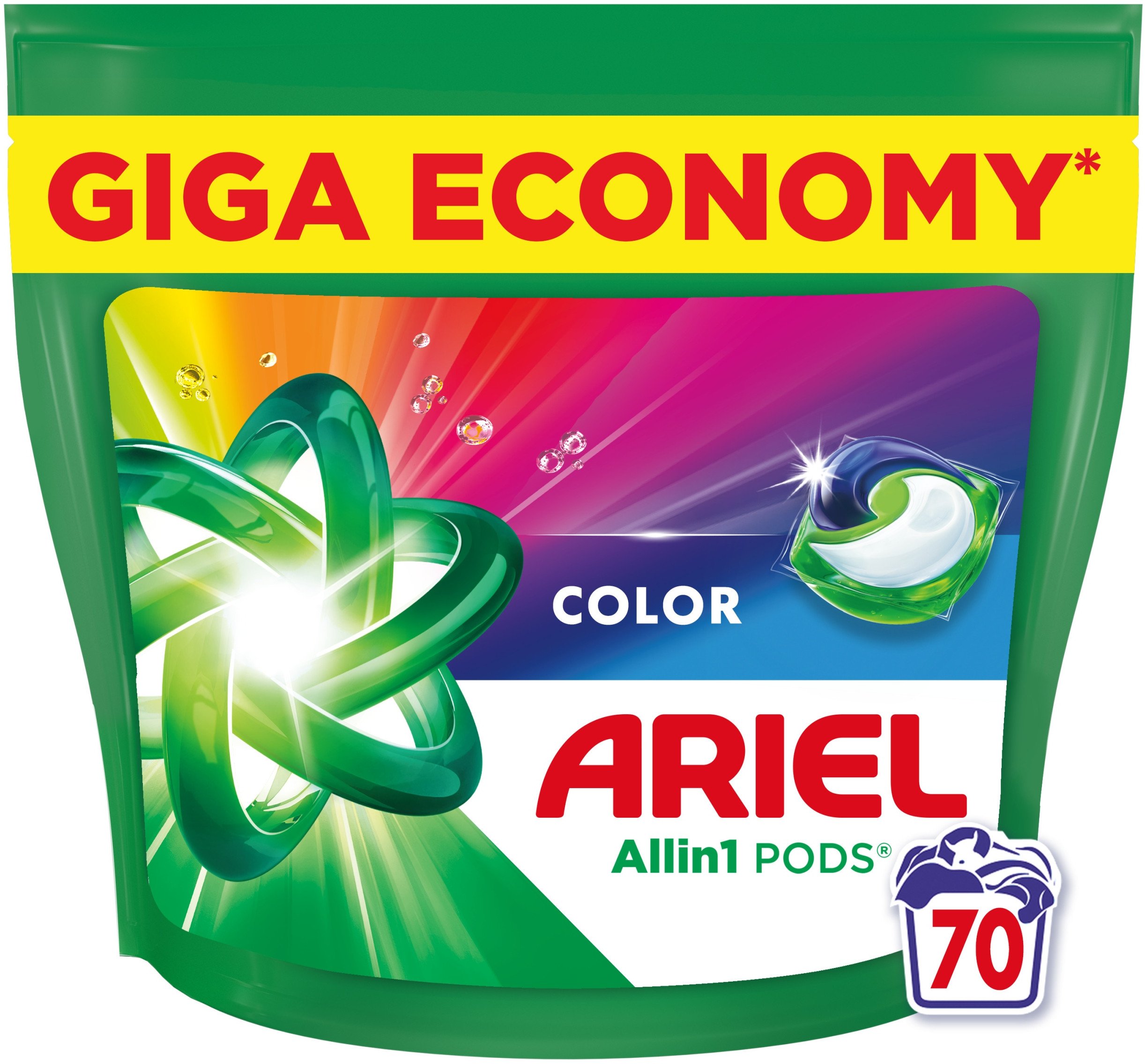 Kapsułki do prania ARIEL COLOR – Skuteczność i świeżość w każdym praniu