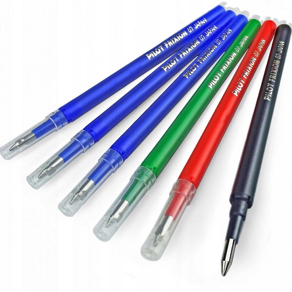 Refill Pilot FriXion Medium 0.7 mm – Wkłady do długopisów z funkcją ścierania