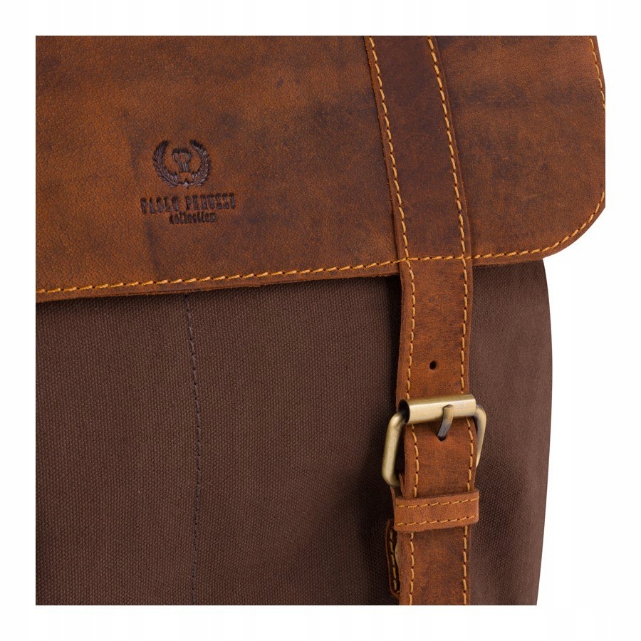 Wysokiej jakości materiały – canvas i skóra naturalna