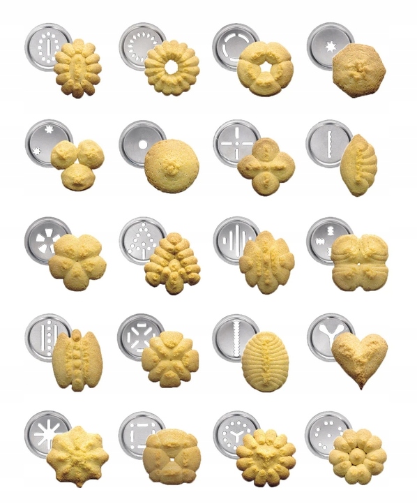 Łatwość w obsłudze i różnorodność kształtów ciastek