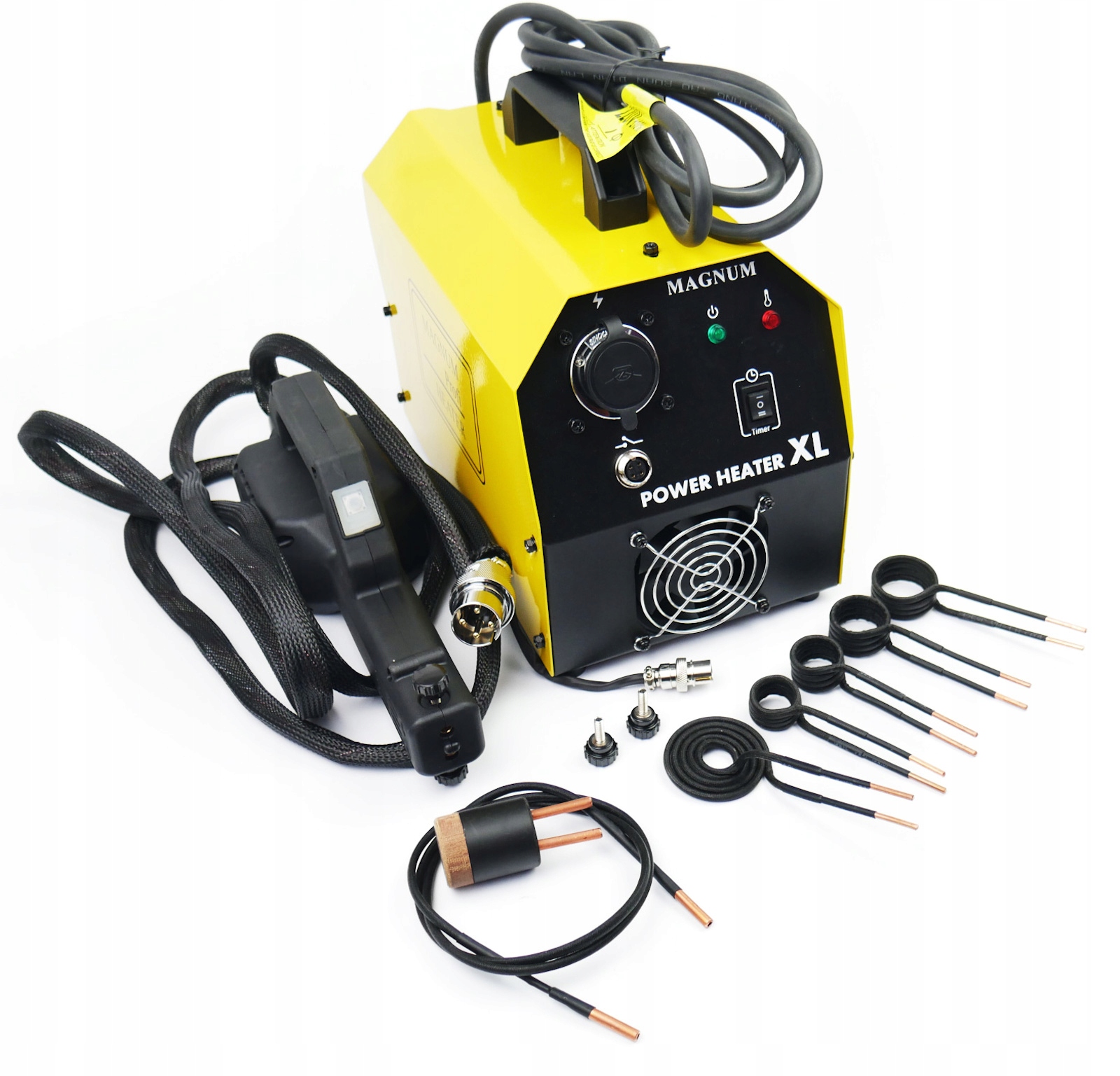 Magnum Urządzenie Indukcyjne do Podgrzewania Śrub 230V Power Heater 3kW – Nowoczesne rozwiązanie dla Twojego warsztatu