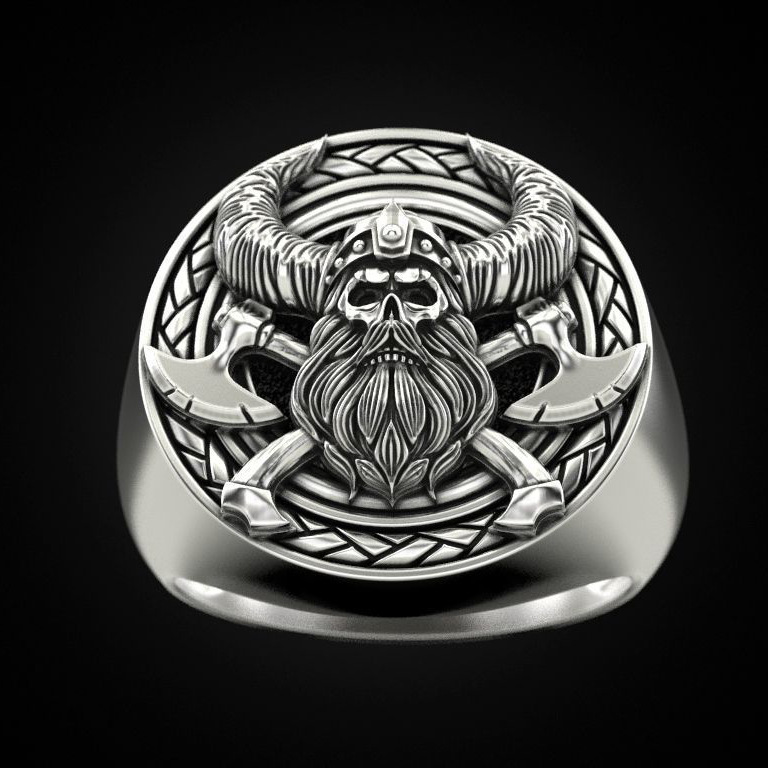 Stylowy design z motywem topora