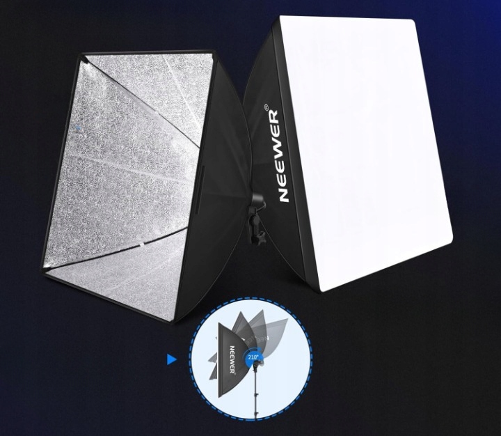 Wysokiej jakości lampy LED 5700K – Doskonałe do profesjonalnych zdjęć