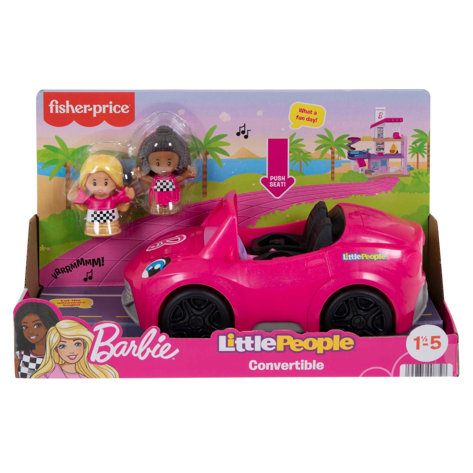 Figurka Barbie i jej przyjaciółka – W zestawie z kabrioletem
