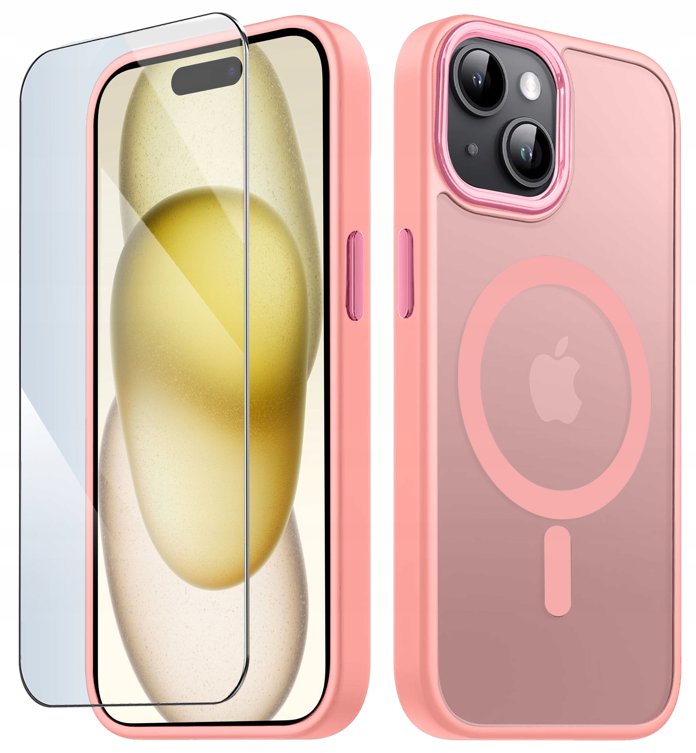 Etui Do iPhone 15 Plus Do MagSafe Matowe Matt Case – Ochrona i styl w jednym
