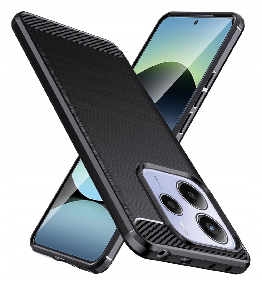 Etui pancerne Supero TPU Carbon do Redmi Note 14 4G – Ochrona i styl w jednym