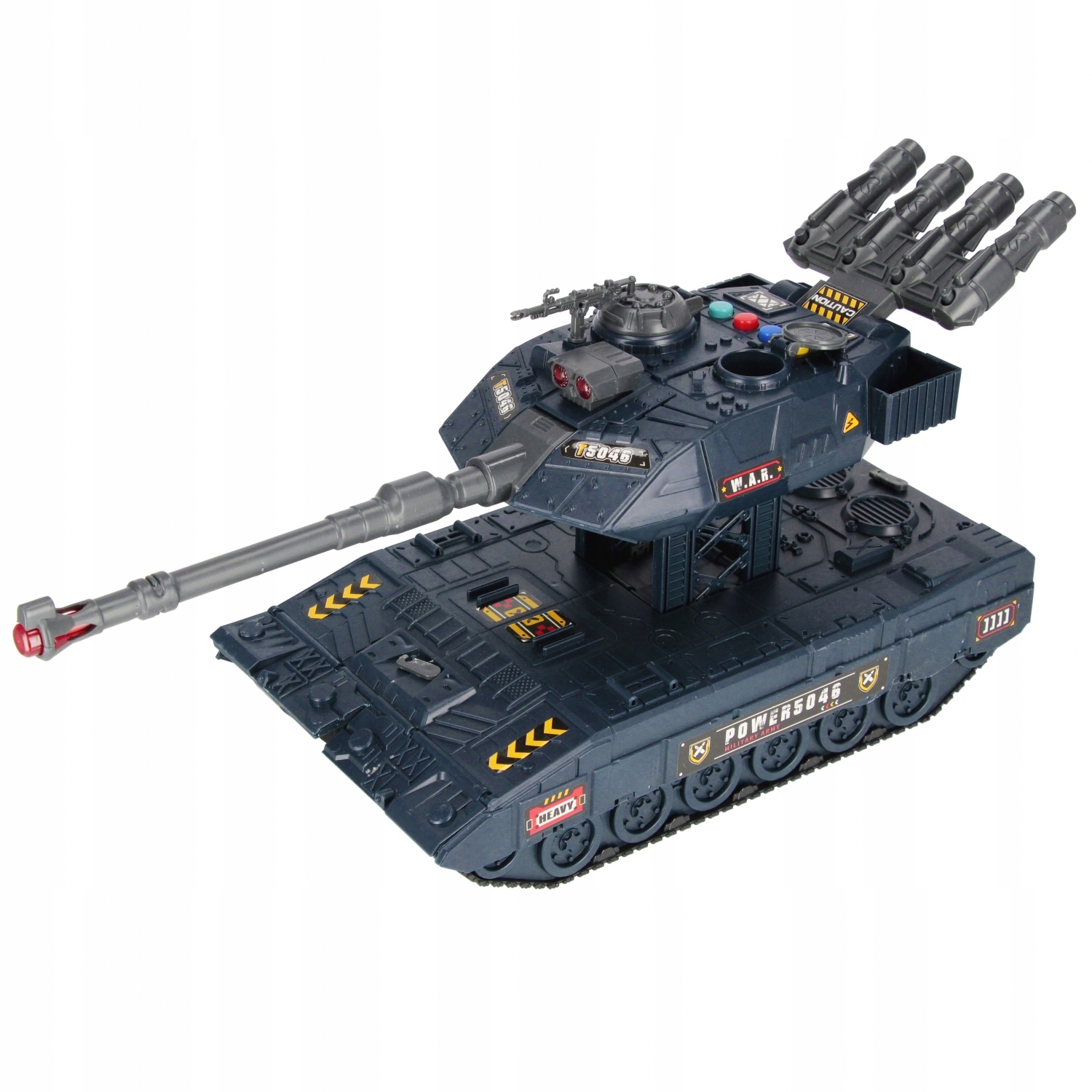 Wymiary i materiał – Czołg wykonany z plastiku