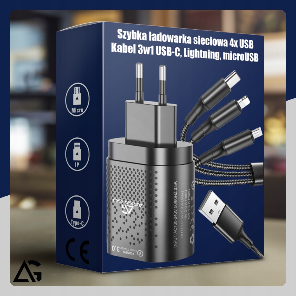 Funkcja Quick Charge – Szybkie ładowanie dla wszystkich urządzeń