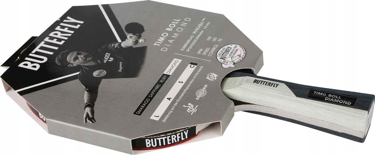 Rakietka do Tenisa Stołowego BUTTERFLY Timo Boll Diamond – Idealny Wybór dla Ambitnych Zawodników