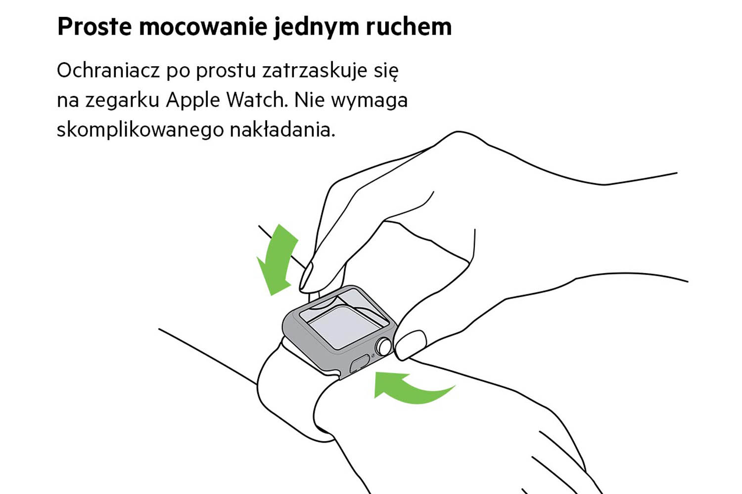 etui na apple watch se montaż