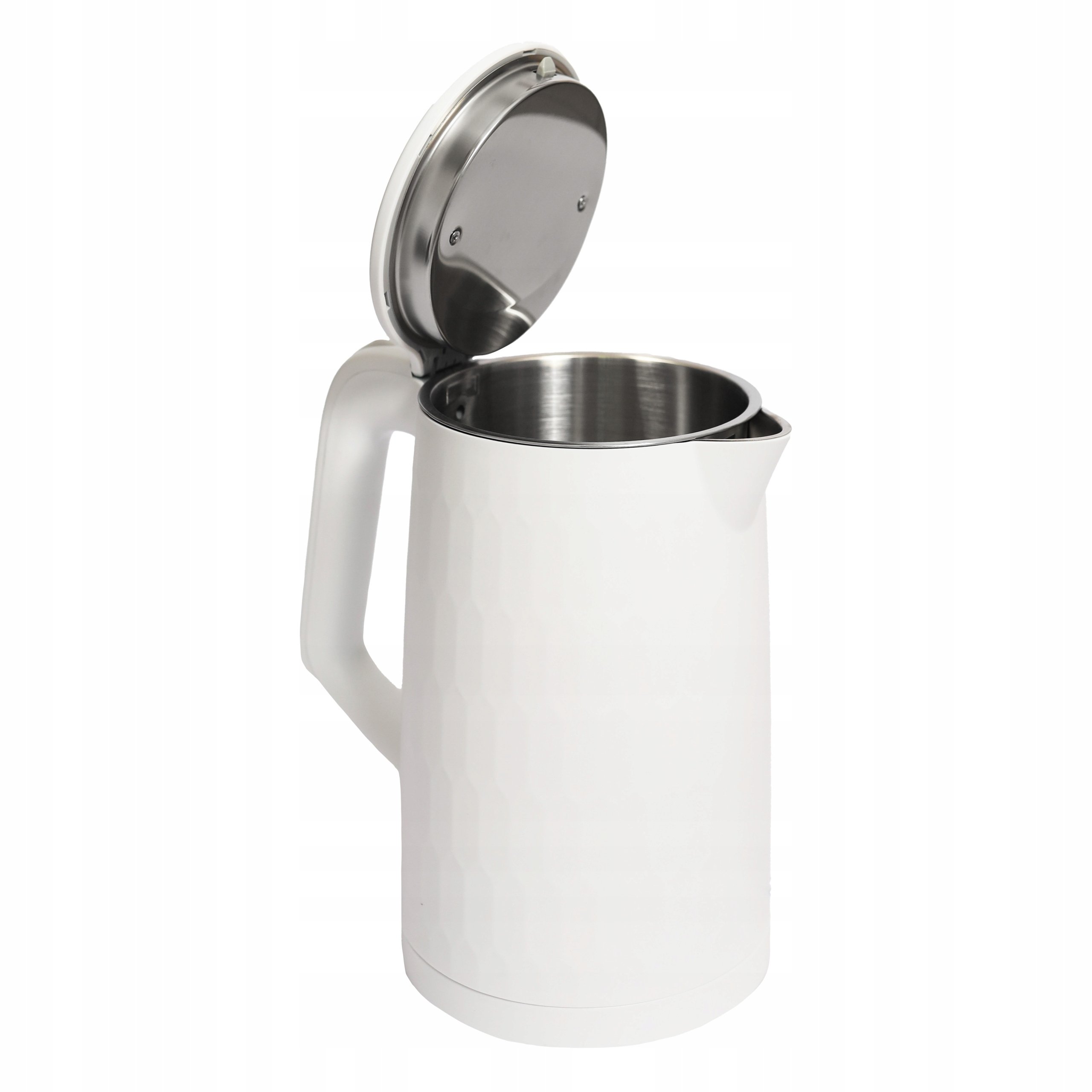 Czajnik elektryczny bezprzewodowy turystyczny 1500 W 1.8 l obrotowy biały – Idealny towarzysz podróży