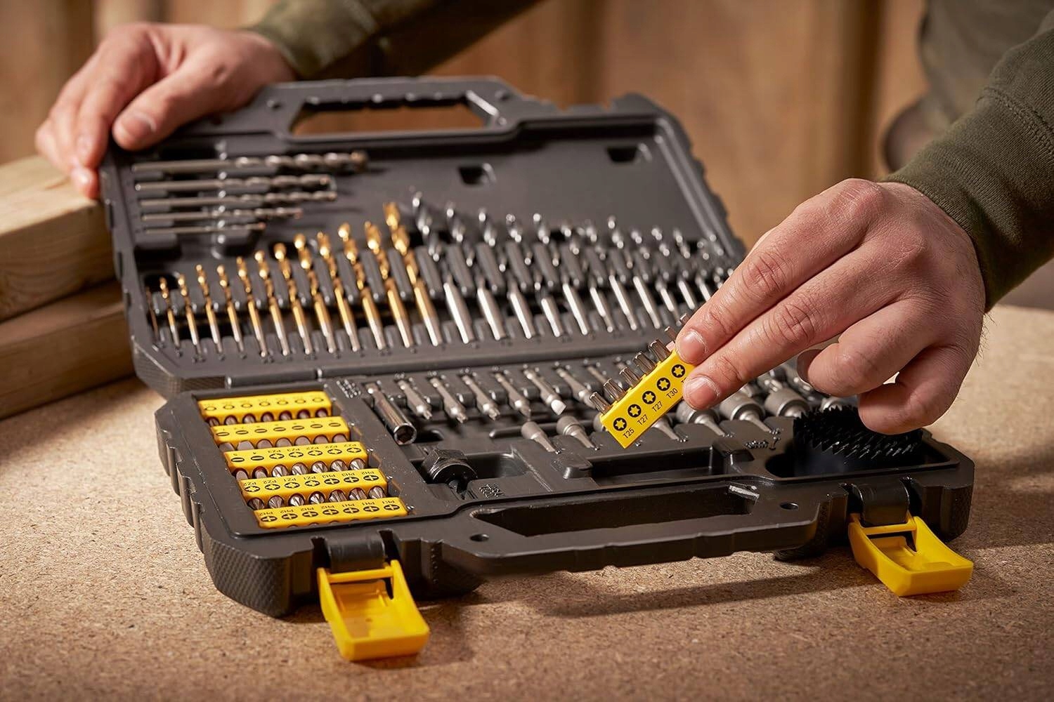 Bogaty zestaw końcówek wkręcających – Idealne do różnych zadań