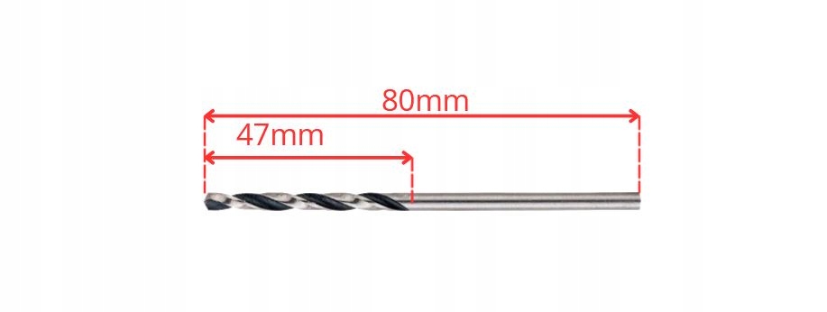 Wzmocniona konstrukcja – Dłuższa żywotność wiertła