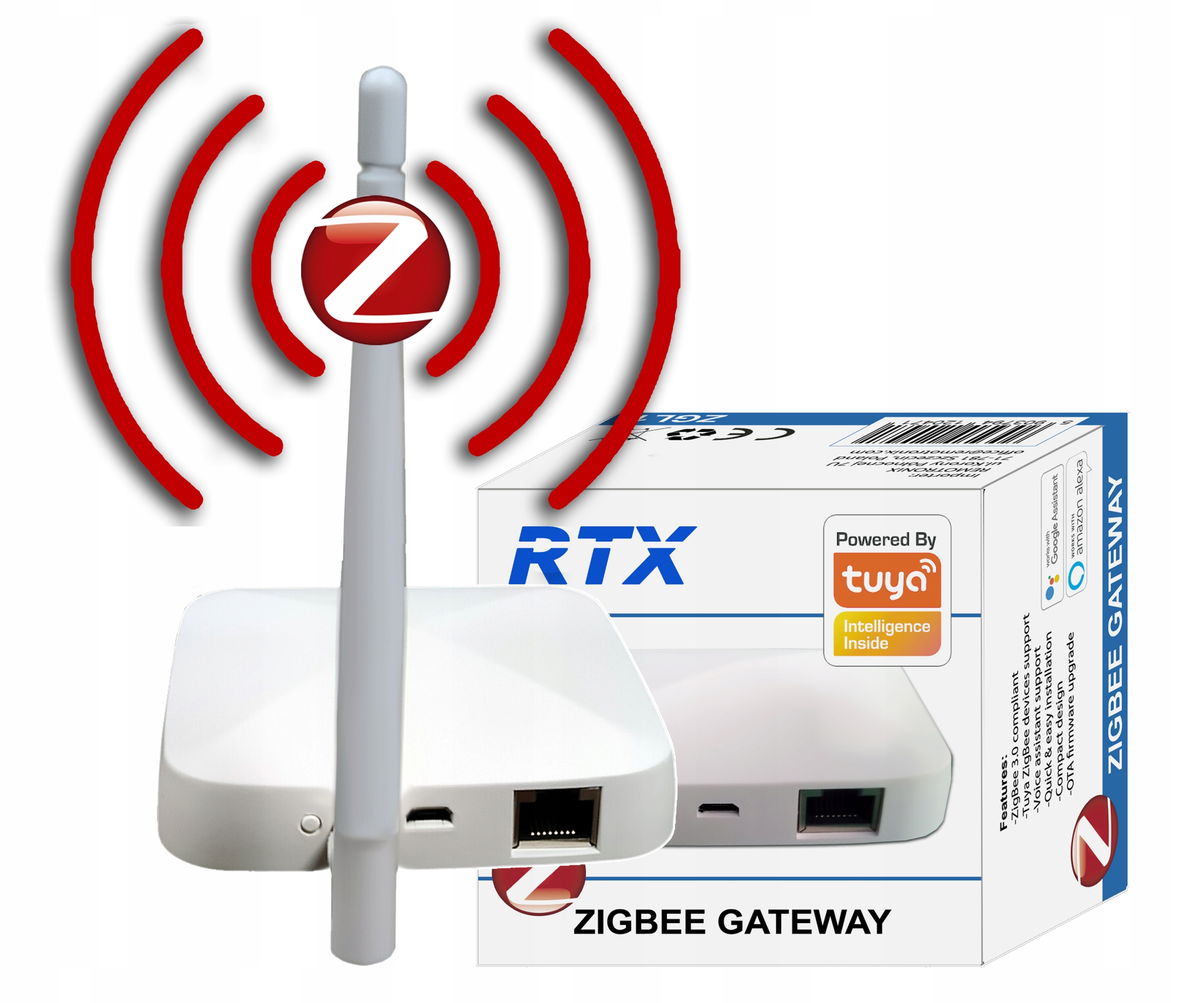 Centralka Bramka Zigbee Tuya Smart Life – Twój inteligentny dom w zasięgu ręki