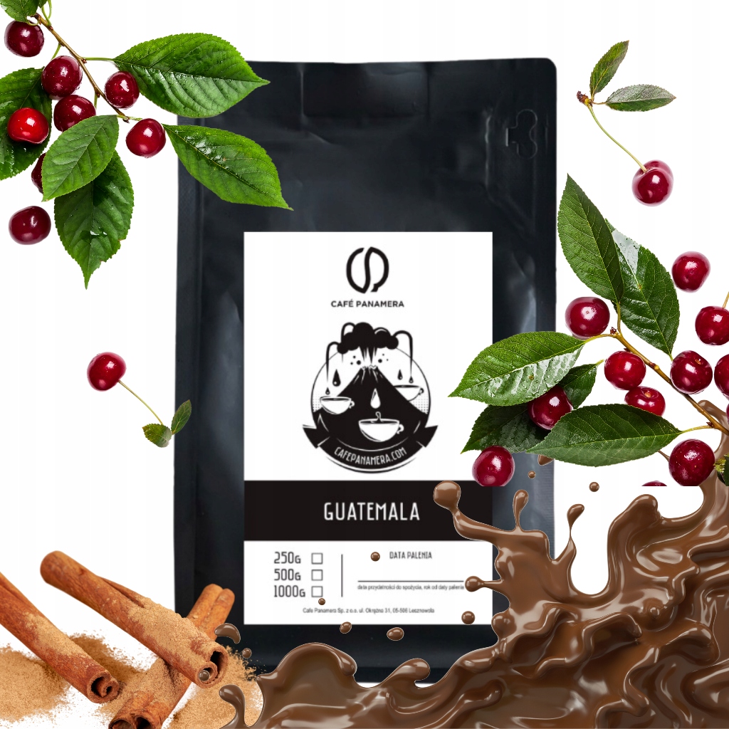 Kawa ziarnista Guatemala 250g – Odkryj wyjątkowy smak Gwatemali