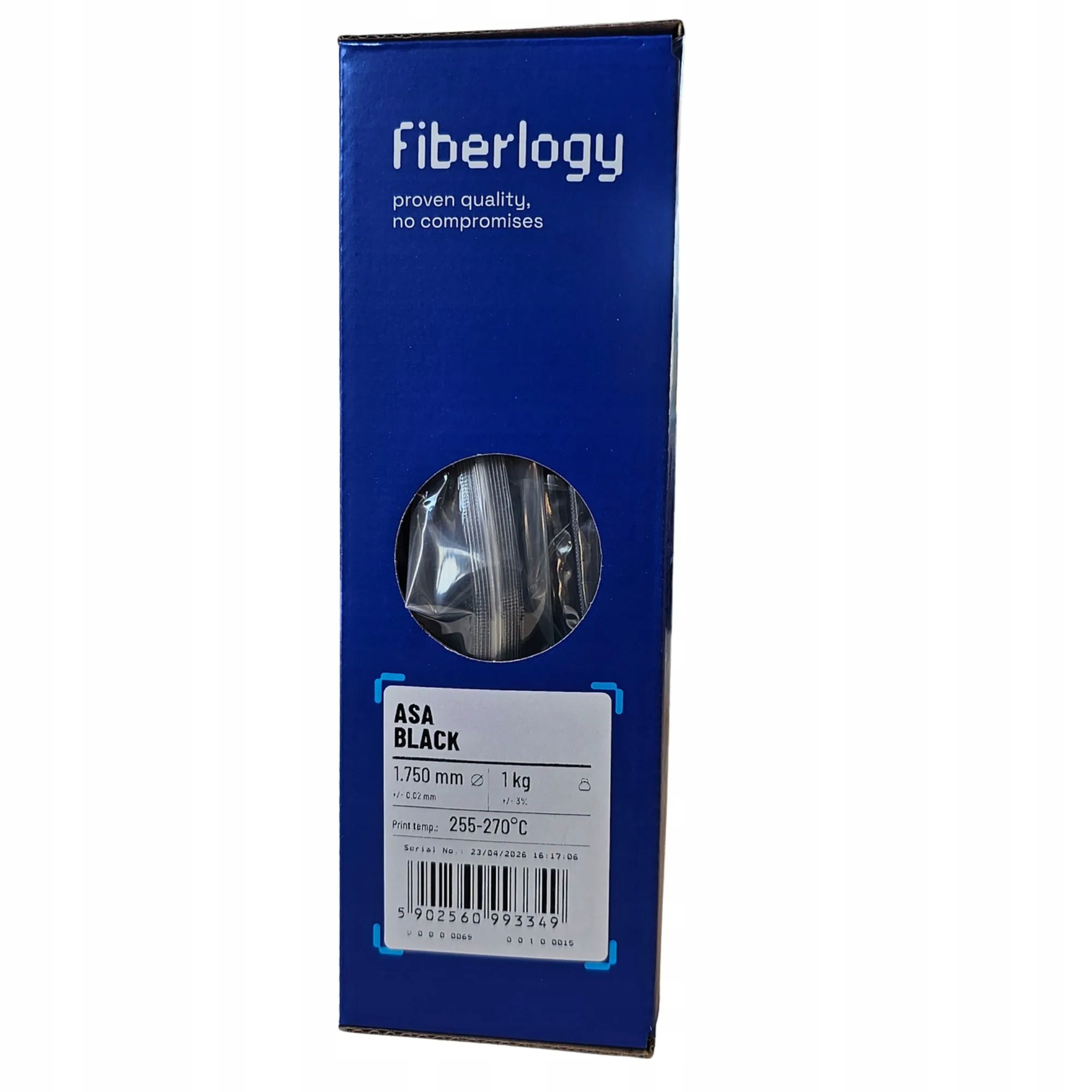 Średnica i waga filamentu – 1,75 mm i 1 kg