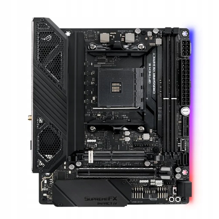 ASUS ROG CROSSHAIR VIII IMPACT – Płyta główna dla entuzjastów