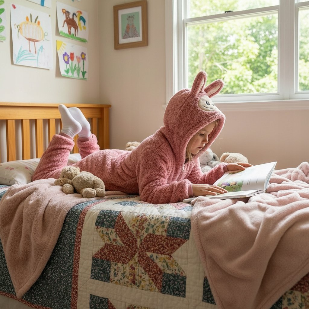 Bajkowy design z kapturkiem i ogonkiem