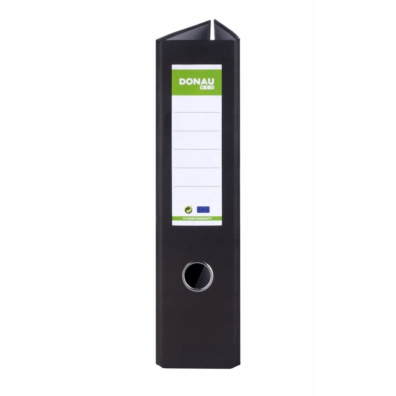 Segregator DONAU ECO A4/80mm czarny – Idealne rozwiązanie do biura