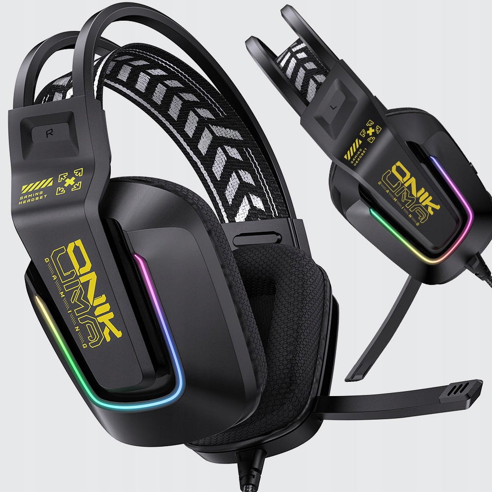 Słuchawki Onikuma X13 – Gamingowe słuchawki nauszne z RGB