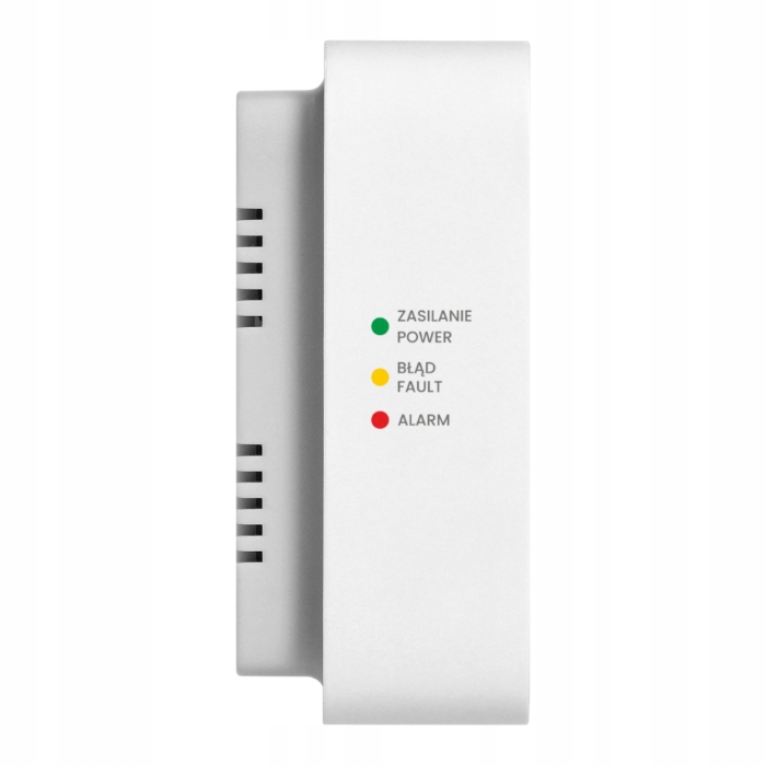 Przycisk TEST – sprawdź działanie swojego czujnika