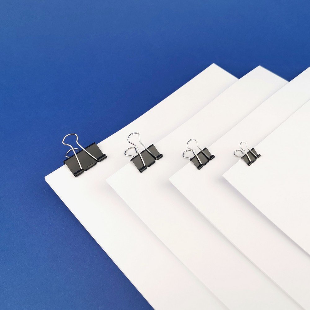 Kolorowe klipsy do dokumentów – Wysoka elastyczność i trwałość