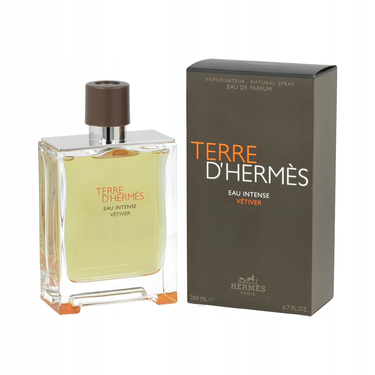 Hermes Terre d'Hermes Eau Intense Vetiver – Męska woda perfumowana 200 ml
