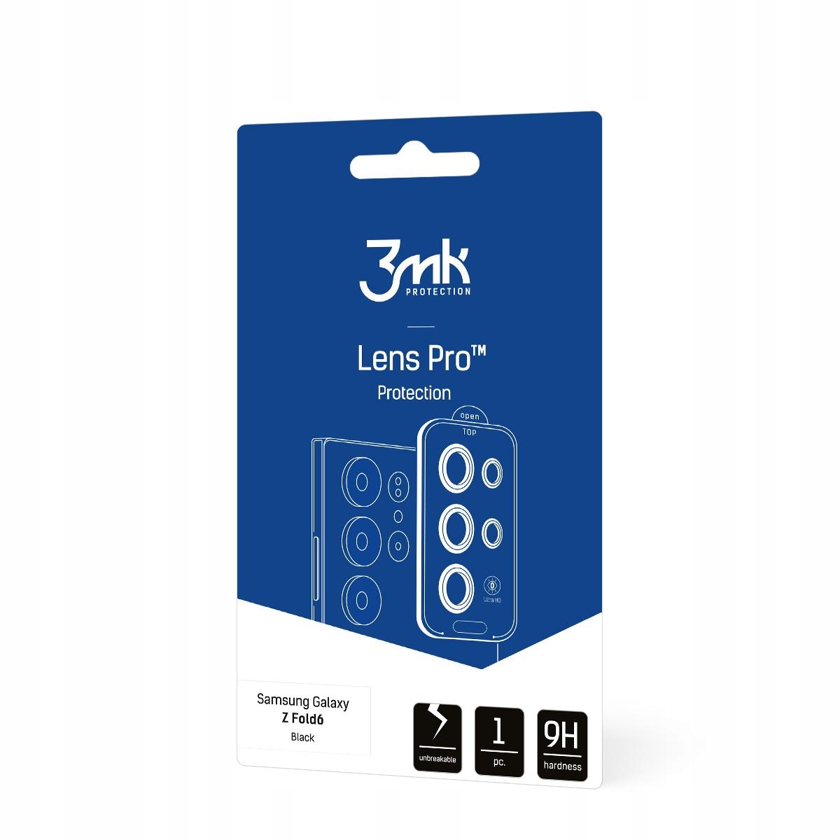 3MK Lens Protection Pro – Ochrona obiektywu dla Samsung Galaxy Z Fold 6