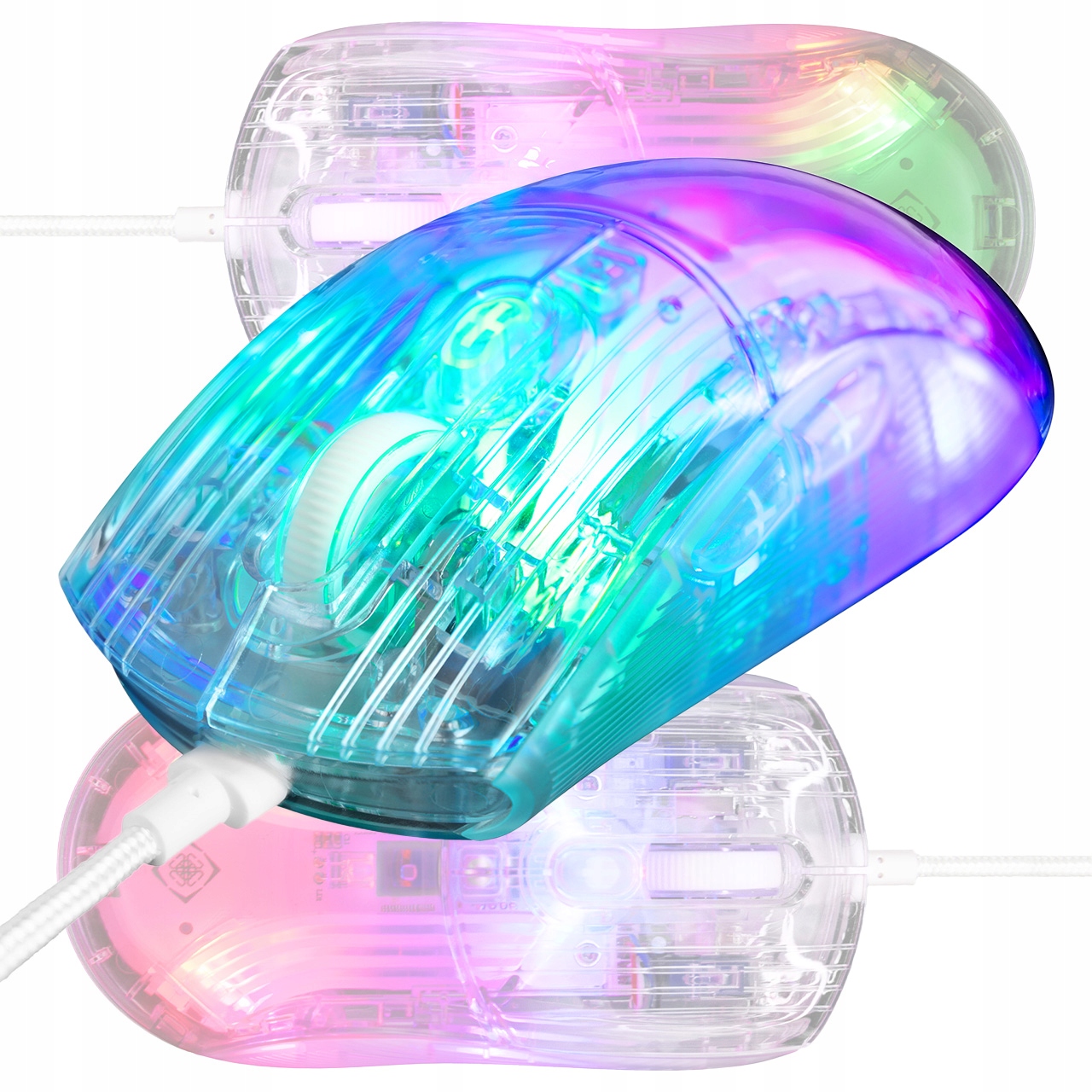 Mysz Deltaco DM330 permatoma RGB DELTACO GAMING – Idealna do gier
