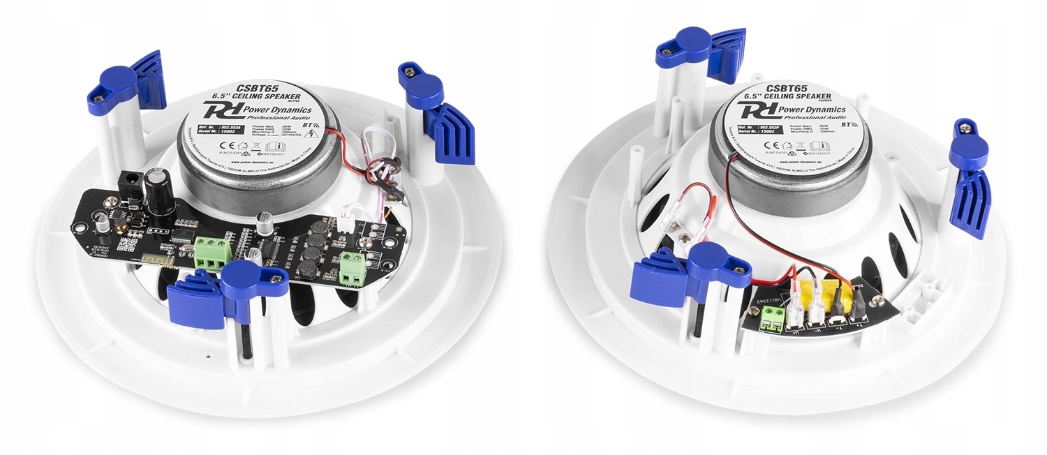 Głośniki sufitowe Power Dynamics CSBT65 – Doskonałe brzmienie w Twoim wnętrzu