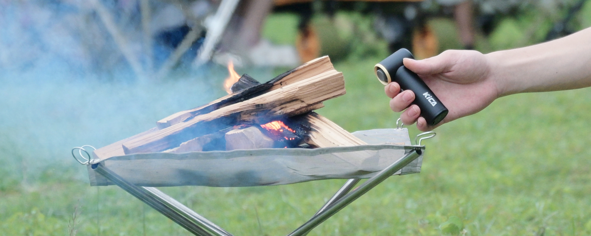 width=100% Dmuchawa wielofunkcyjna FeiyuTech KiCA JetFan Mini - czerwona